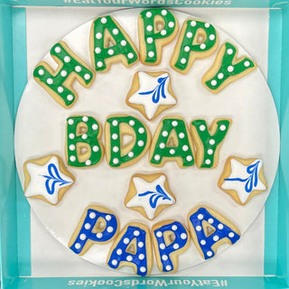 Happy Birthday by Name Cookies
