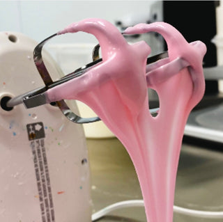 Our signature icing in bubble gum pink.