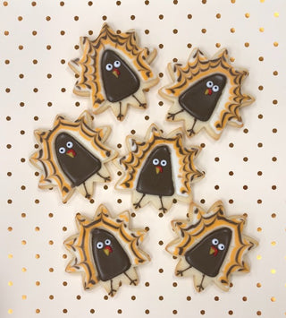 Tom Turkey Thanksgiving Cookies