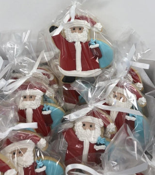 Sweet Santa Hand-Decorated Sugar Cookies