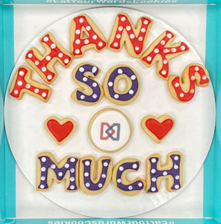 Volunteer Thanks So Much Cookies