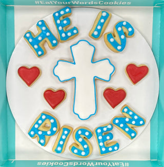 He Is Risen Easter Cookies