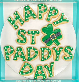 Happy St. Paddy's Day Cookies