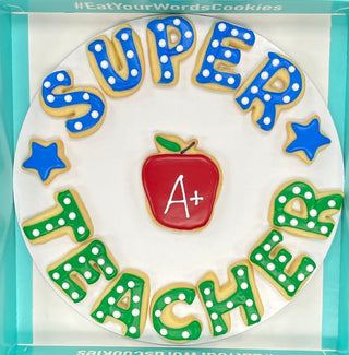 Super Teacher Cookies for Teacher Appreciation