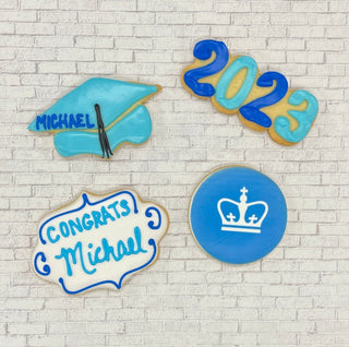 Personalized Graduation Party Cookies