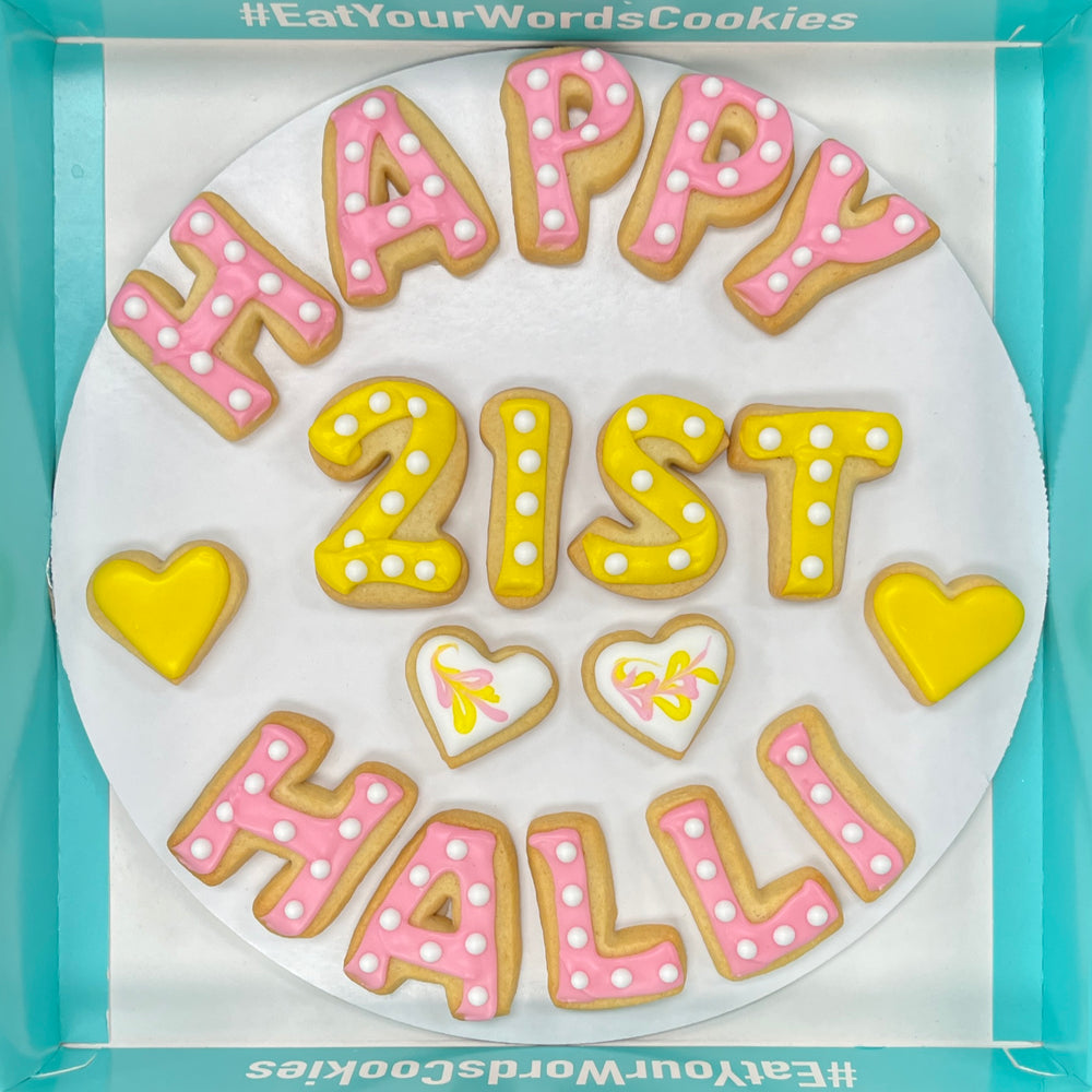 Eat Your Words Custom Cookies
