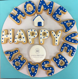 Happy Home Anniversary Cookies