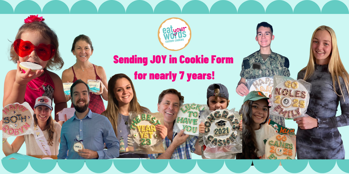 Eat Your Words Custom Cookies