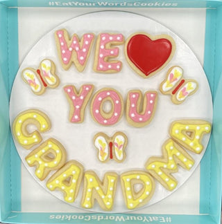 Love You by Name Cookies