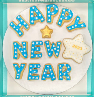 Happy New Year Cookies