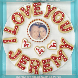 Love You by Name with Photo Cookies