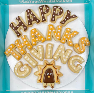 Happy Thanksgiving Cookies