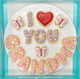 I Love You by Name Cookies