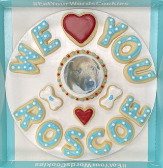 Love You by Name with Photo Cookies