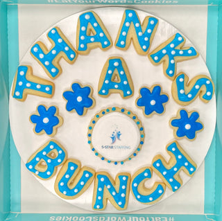 Thanks a Bunch with Logo Cookie