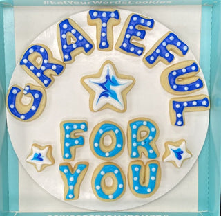 Grateful for You Cookies