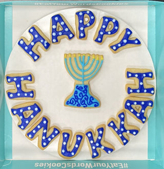 Happy Hanukkah Cookies