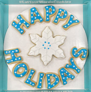 Happy Holidays Cookies