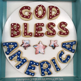 God Bless America Cookies